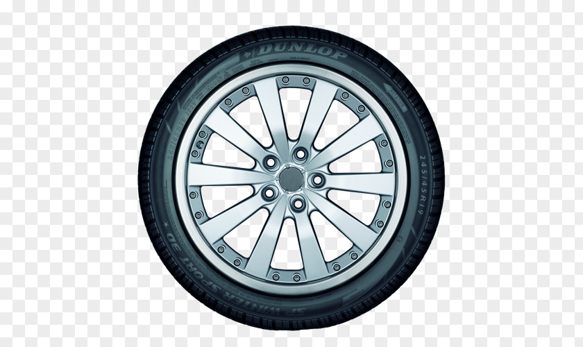 Winter Sport Car Tire Dunlop Tyres PNG