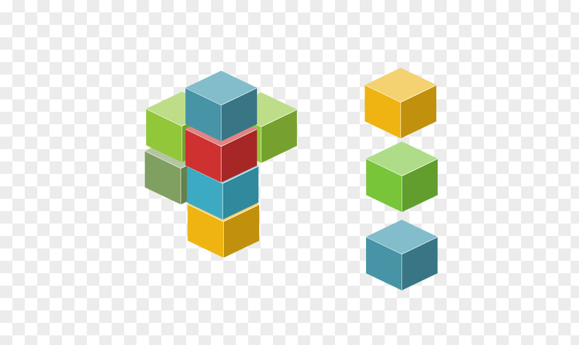 Color Cube Graphic Design Rubiks PNG