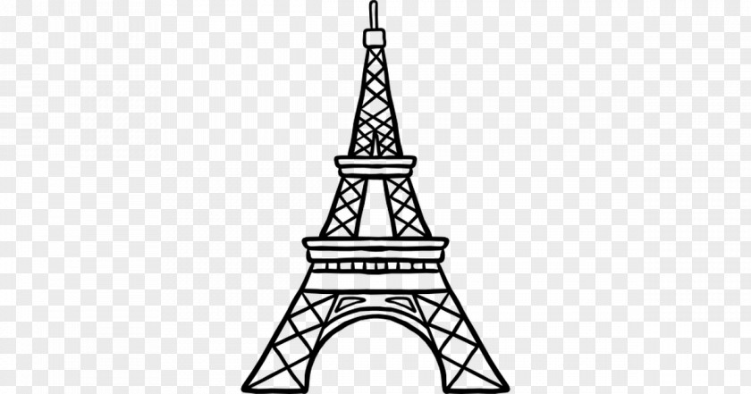Eiffel Tower Washington Monument Wall Decal PNG