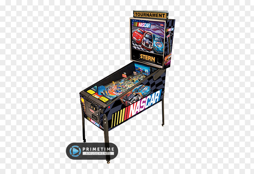 Nascar The Pinball Arcade Monopoly Stern Game PNG