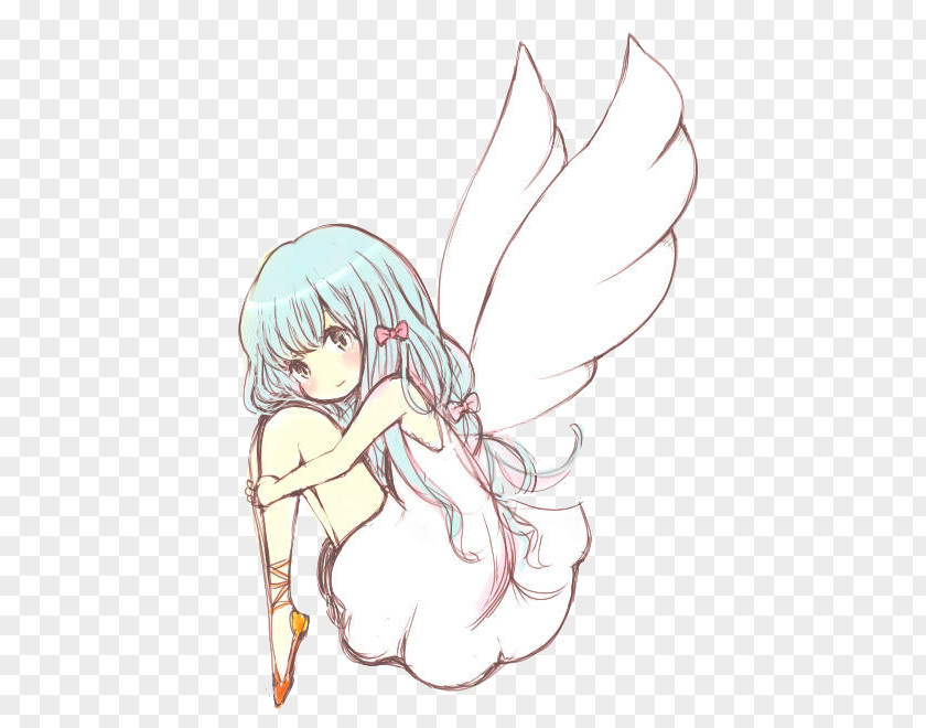 Angel Baby Drawing Line Art /m/02csf Cartoon PNG
