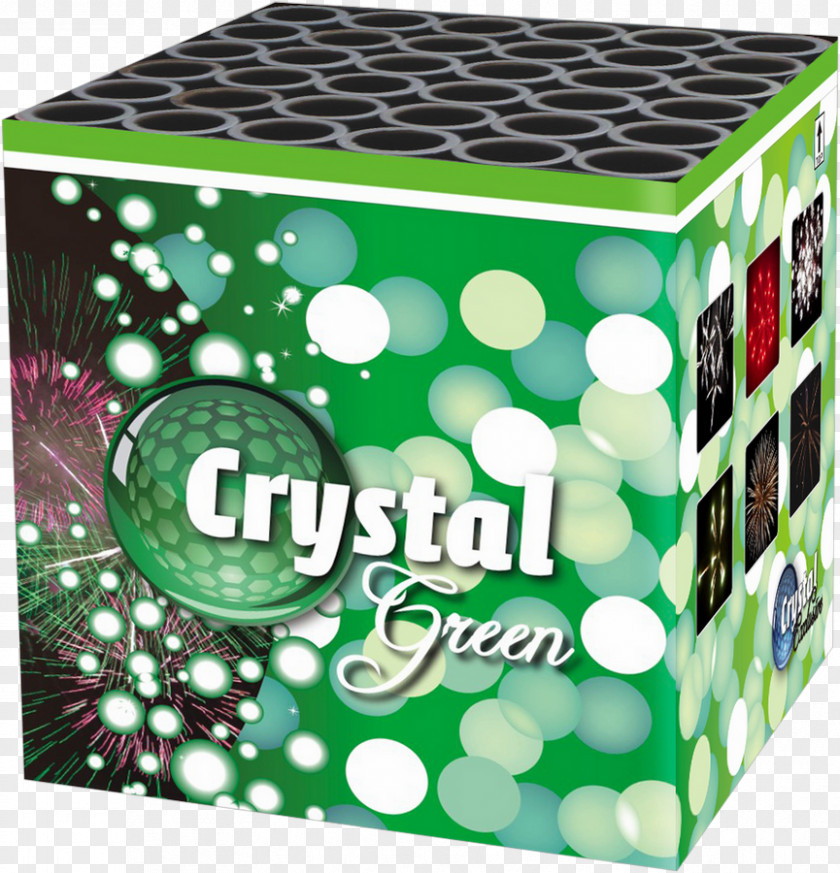 Green Crystal Color Dichterbij Silver PNG