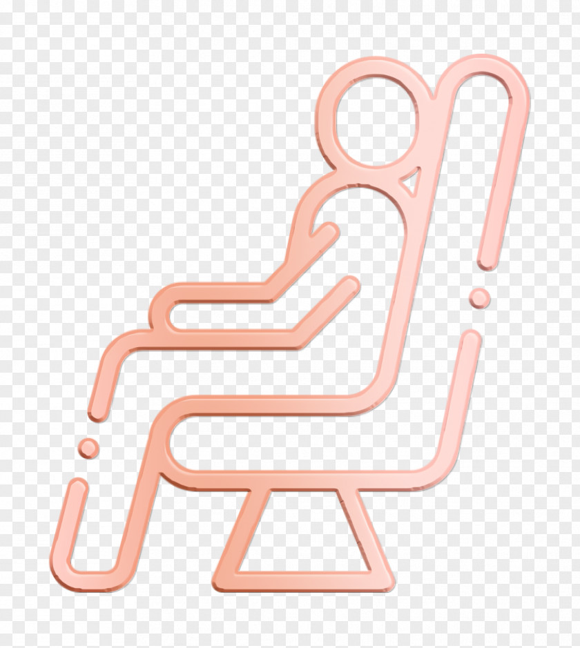 Public Transportation Icon Passenger Sit PNG