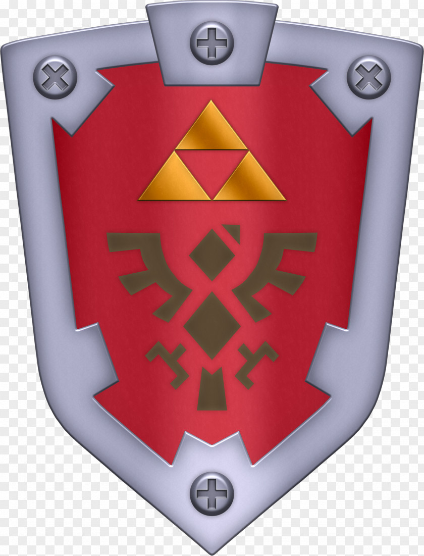 Shield The Legend Of Zelda: A Link To Past Nintendo Land Art & Artifacts Wii PNG