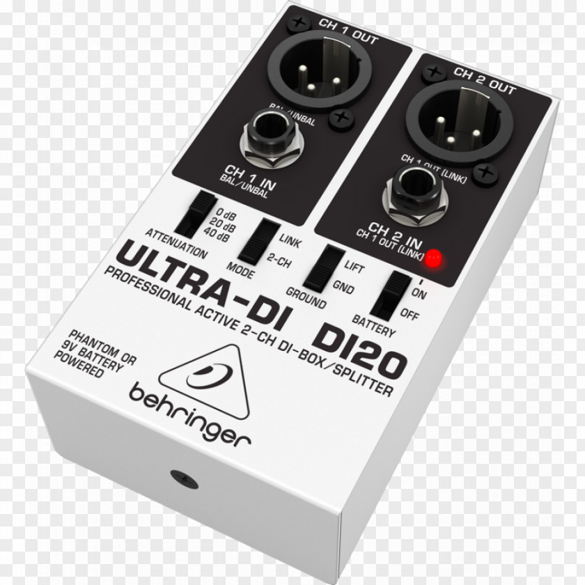 Confetti Floor BEHRINGER Ultra-DI DI20 DI Unit ULTRA-DI DI100 Phantom Power PNG