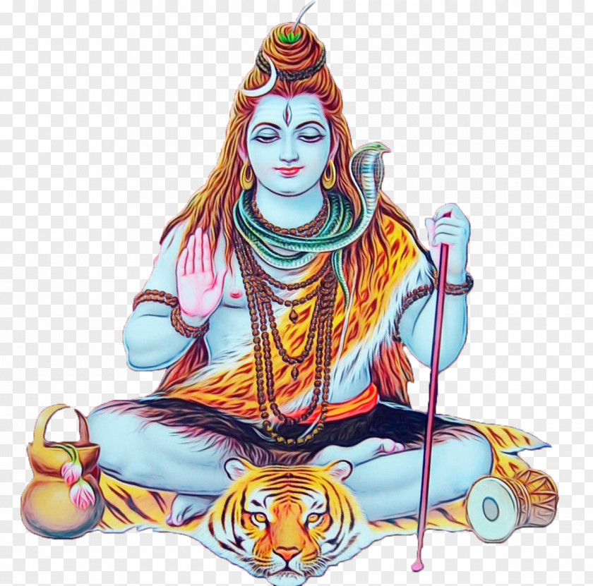 Guru Sitting Ganesha Art PNG