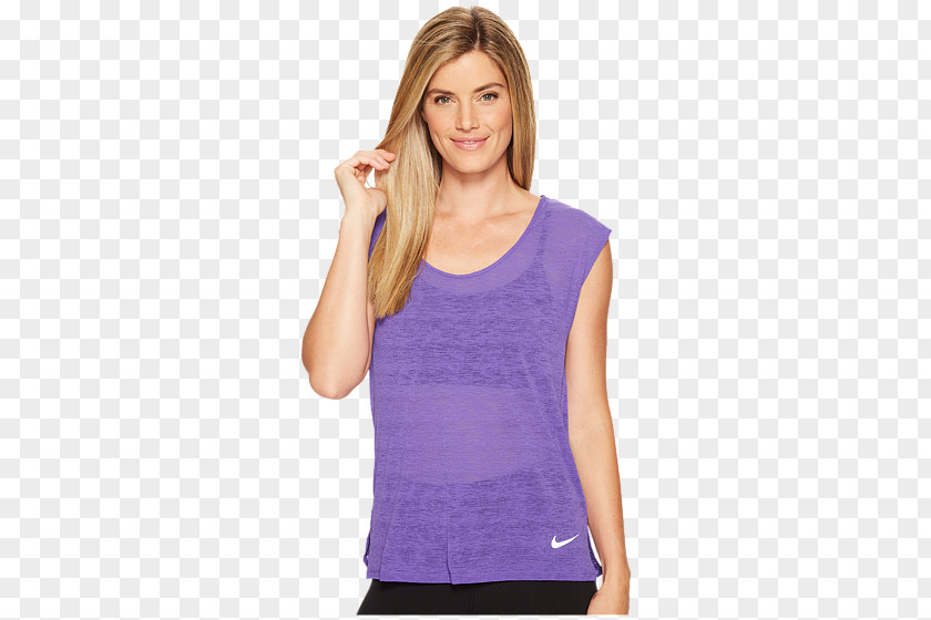 T-shirt Sleeveless Shirt Top Nike PNG