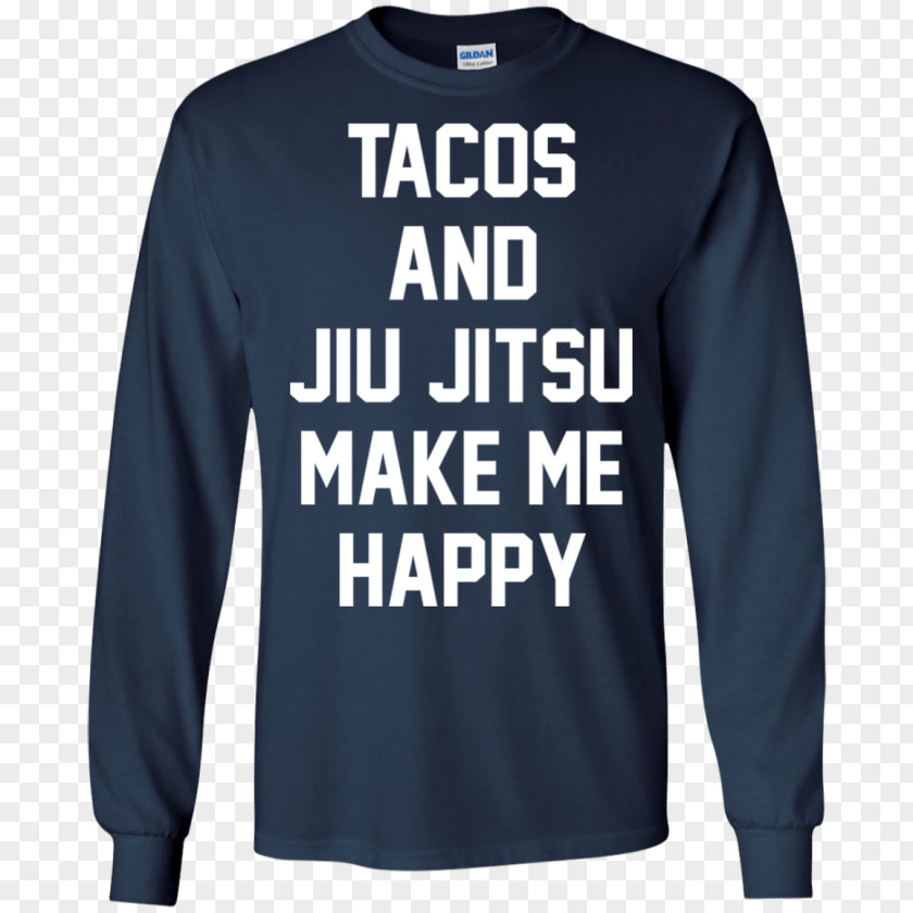Tacos Make Me Happy T-shirt Sleeve Hoodie Sweater PNG