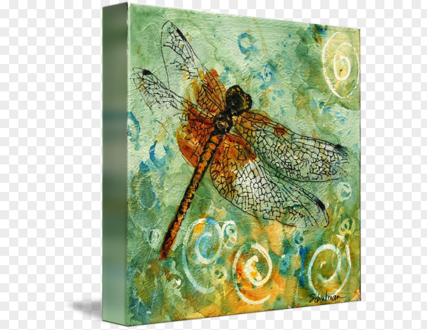 Bee Honey Art Gallery Wrap Canvas PNG