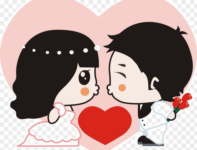 Cartoon Couple Significant Other Marriage PNG