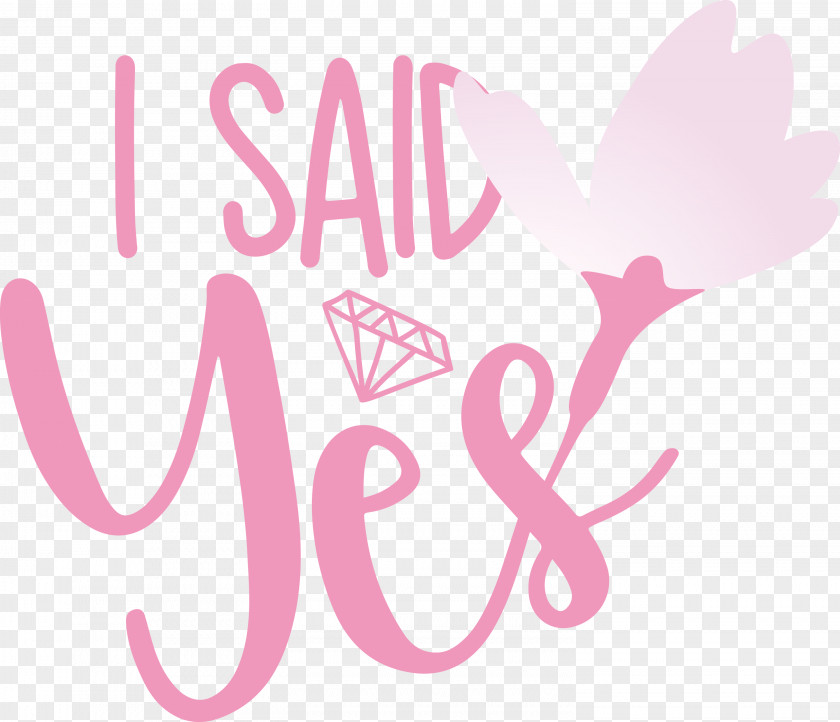 I Said Yes She Said Yes Wedding PNG