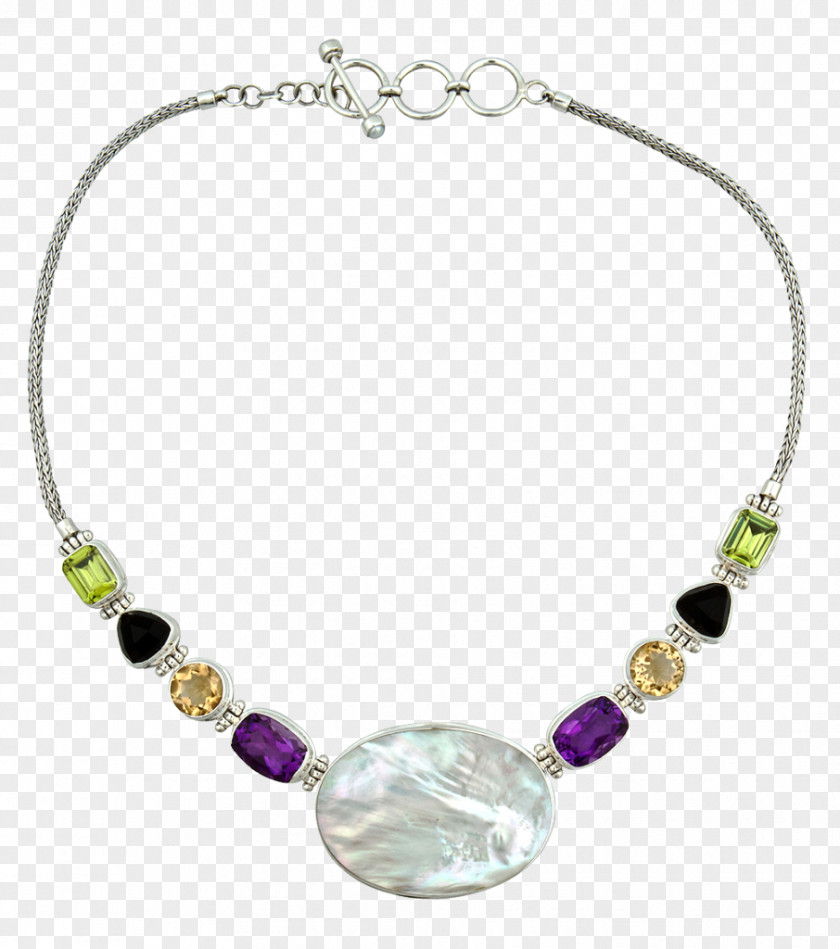Silver Necklace Earring Amethyst Jewellery Bracelet PNG