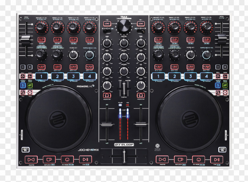 Vestax Controller DJ Audio Mixers Disc Jockey Remix Traktor PNG