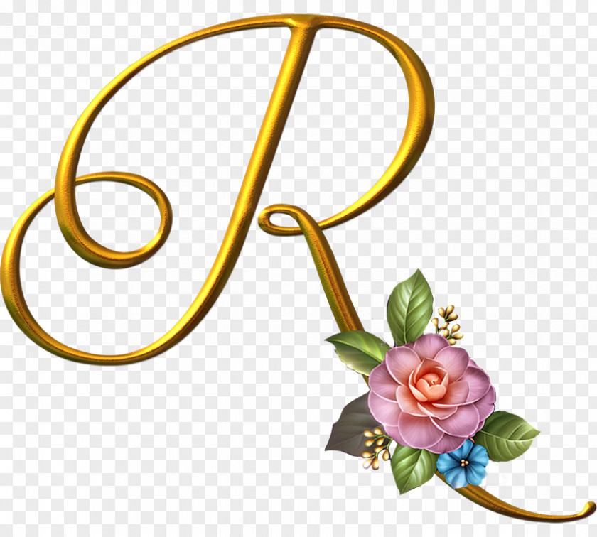 Alfabeto Dourado Reece's Auto Headlining Repairs Watercolour Flowers LiveInternet PNG