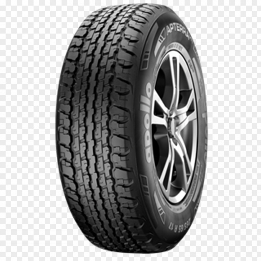 Car Apollo Tyres Sport Utility Vehicle Tubeless Tire PNG