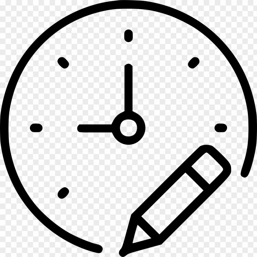 Clock Outline PNG