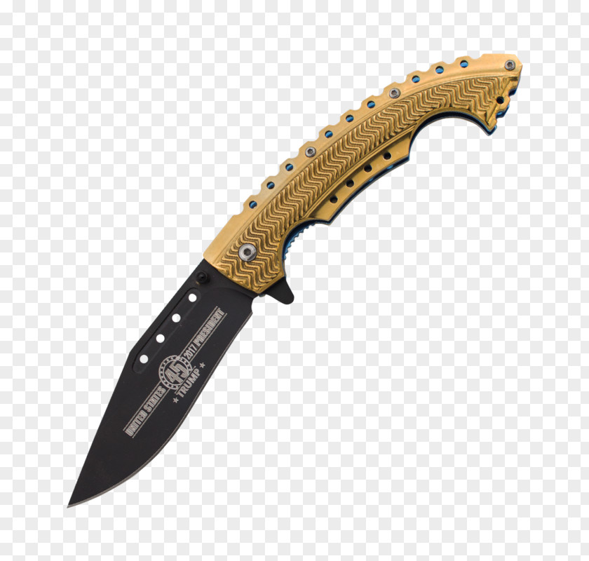 Knife Bowie Hunting & Survival Knives Utility Serrated Blade PNG