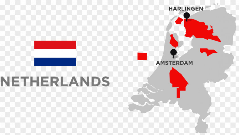 Map Netherlands Vector PNG