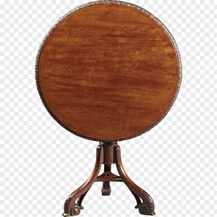 Table Wood Antique Tilt-top Furniture PNG