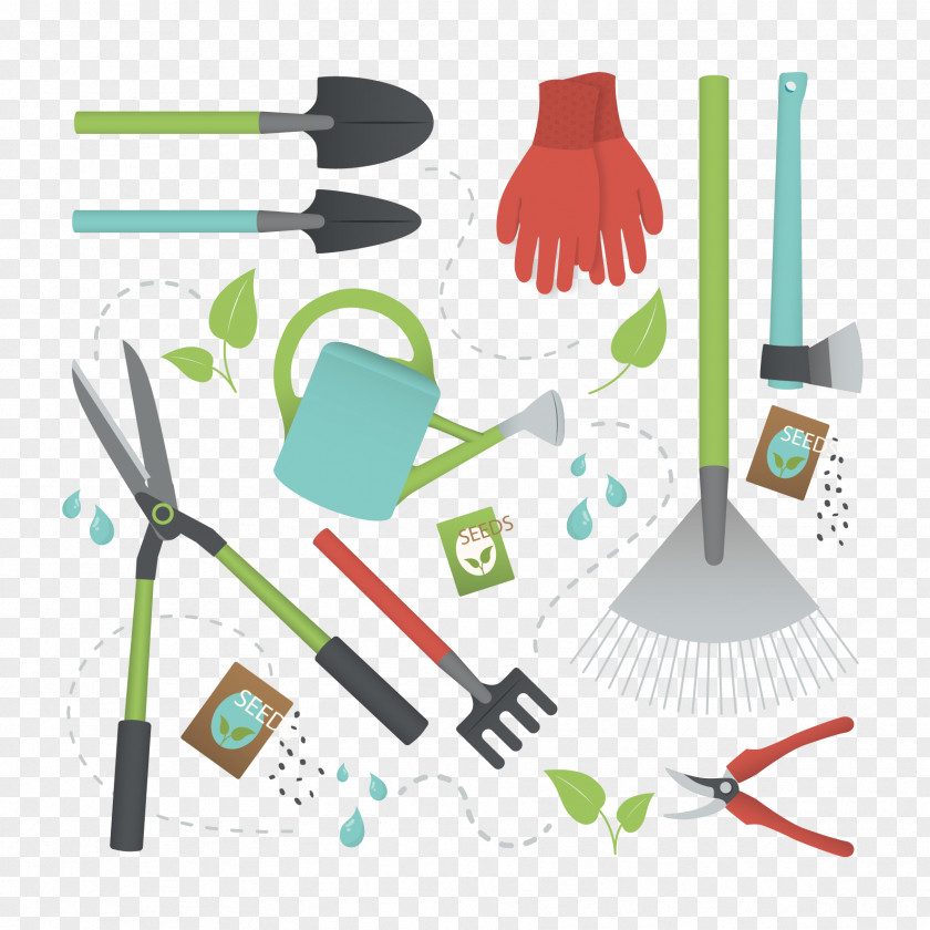 Vector Planting Tools Tool Euclidean Shovel PNG