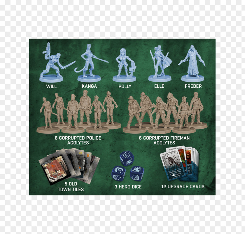 Box Expansion Cool Mini Or Not The Others: 7 Sins Game CMON Limited Seven Deadly Kickstarter PNG