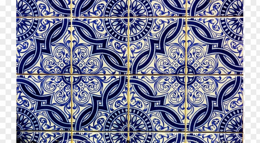 National Azulejo Museum Tile Ceramic Flooring Pattern PNG
