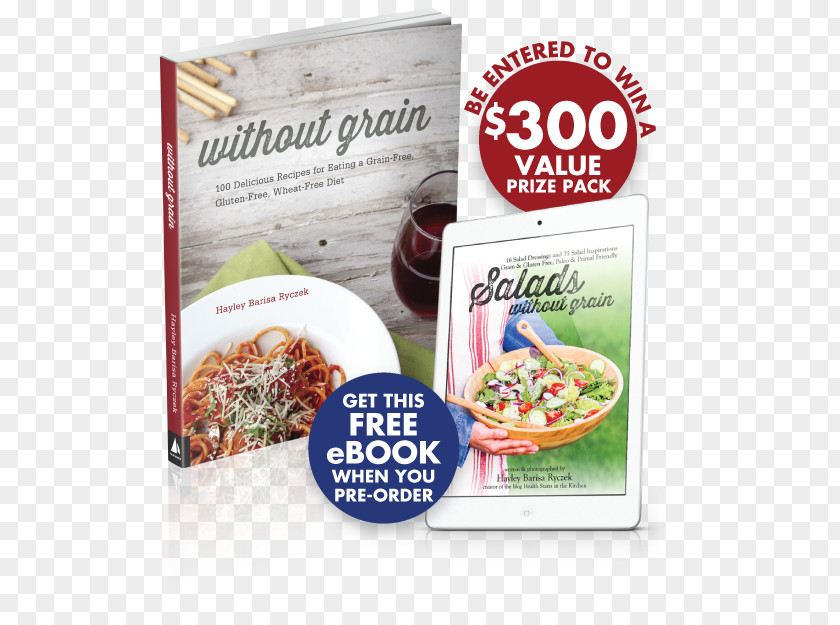Salad Vegetarian Cuisine Without Grain: 100 Delicious Recipes For Eating A Grain-Free, Gluten-Free, Wheat-Free Diet Dish PNG