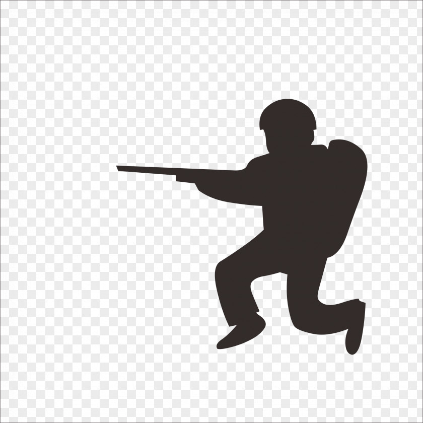 Soldiers Stencil Military Army PNG