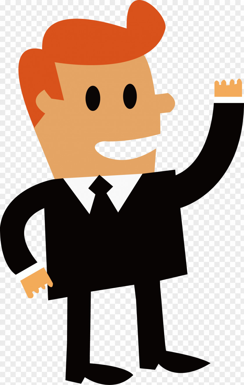 The Man Cartoon Business PNG