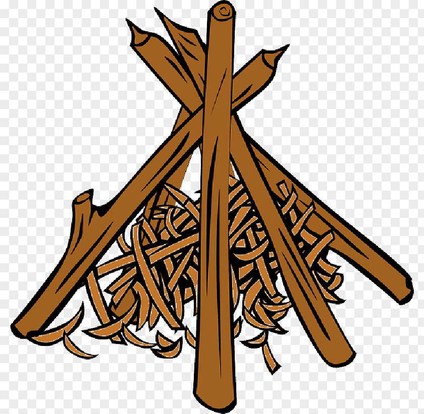 Tipi Campfire Clip Art Camping PNG