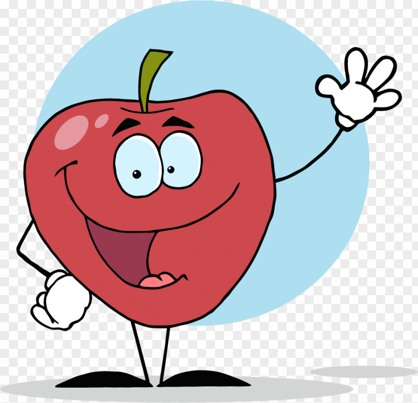 Apples Cartoon Images Vector Graphics Clip Art Image Illustration PNG