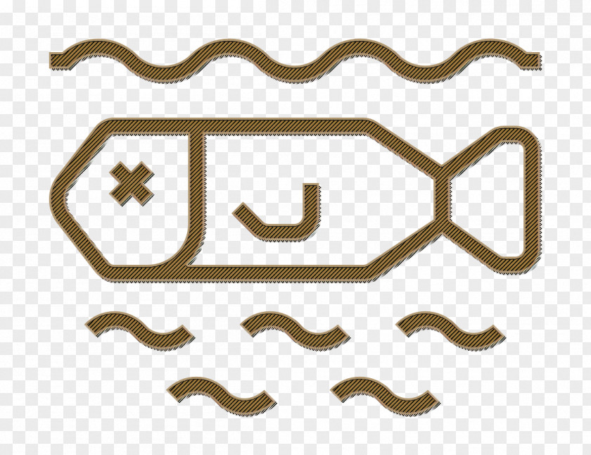 Global Warming Icon Dead Fish PNG