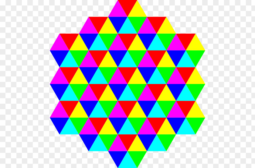 Magenta Penrose Tiling Equilateral Triangle PNG