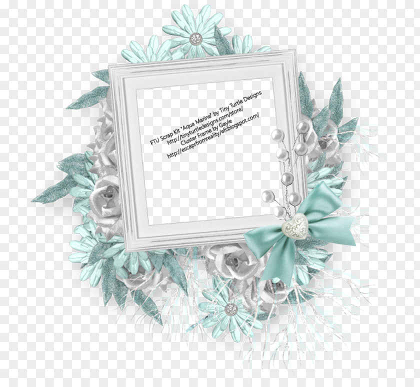 Marine Frame Picture Frames NASDAQ:TTD Aquamarine Blue PNG