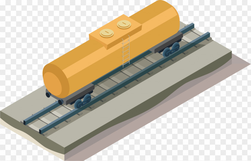 Train Track Rail Transport Freight PNG