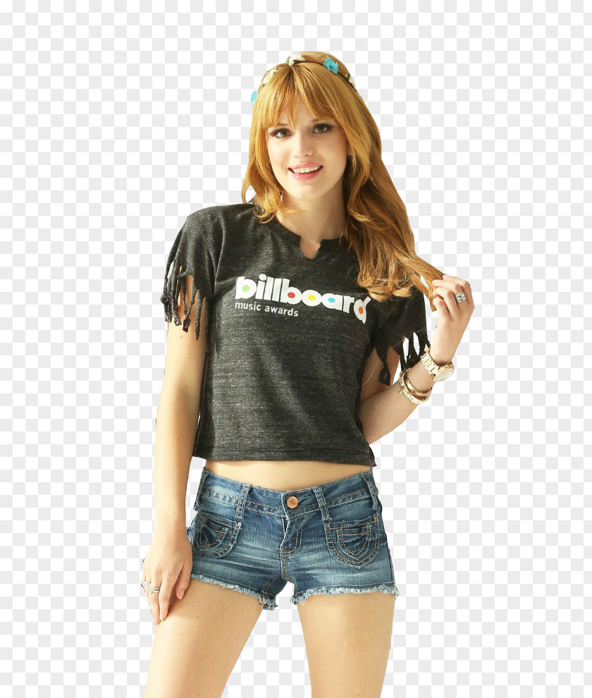 Actor Bella Thorne T-shirt Television PNG
