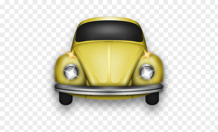 Beetle Canary Classic Car Volkswagen Automotive Exterior Compact PNG