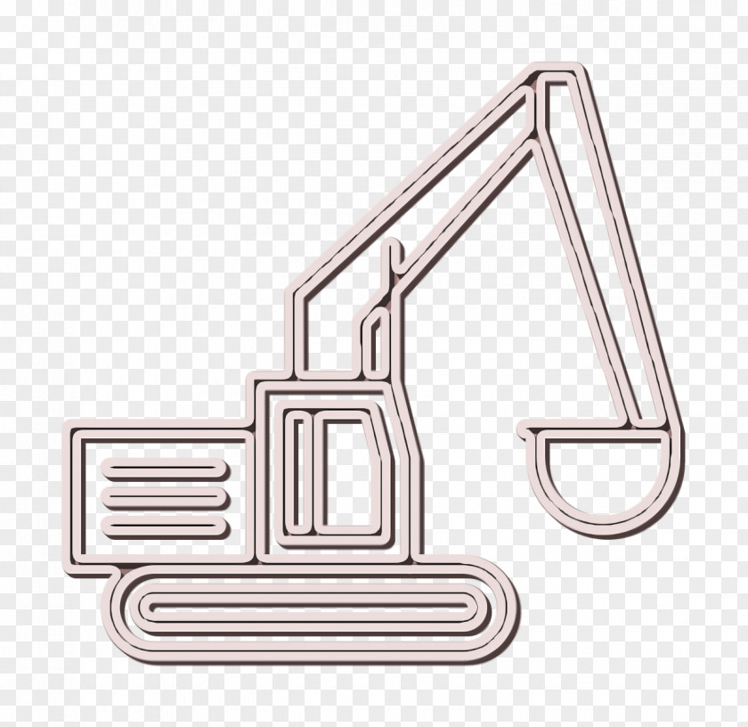 Construction And Tools Icon Builder Excavator PNG