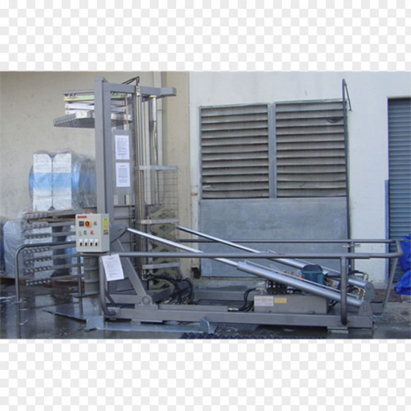 Nutraceutical Pallet Box Engineering Crane Machine PNG