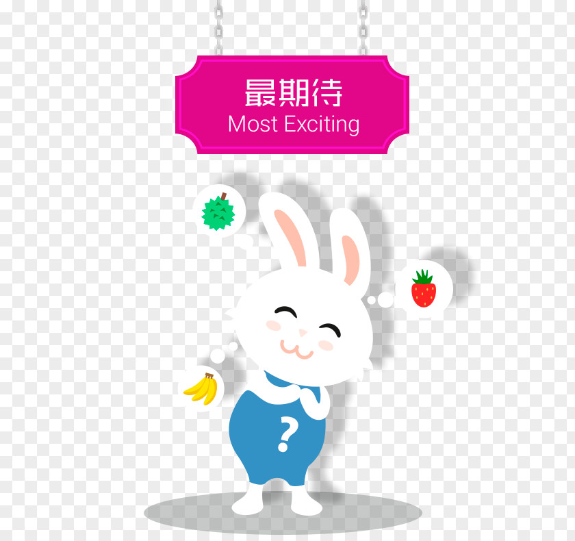 Rabbit Easter Bunny Mooncake Clip Art PNG