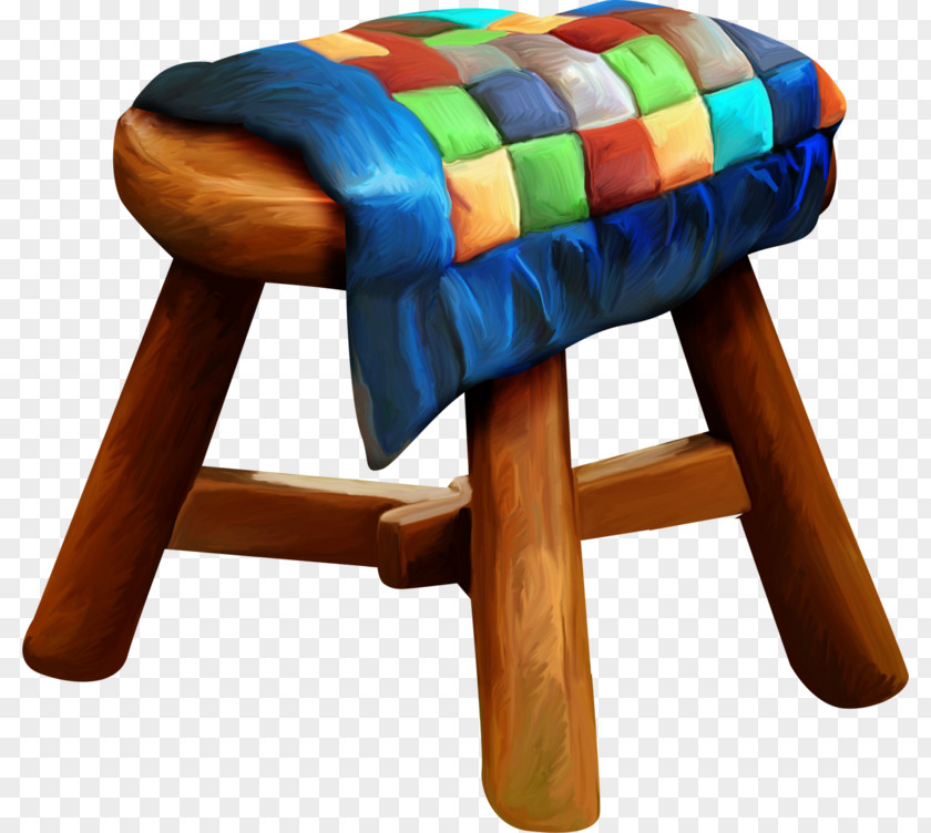 Wood Stool Chair Clip Art PNG