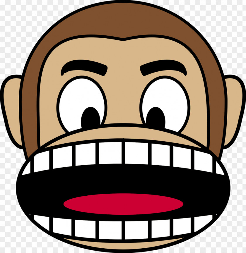 Angry Emoji Crying Monkey Clip Art PNG