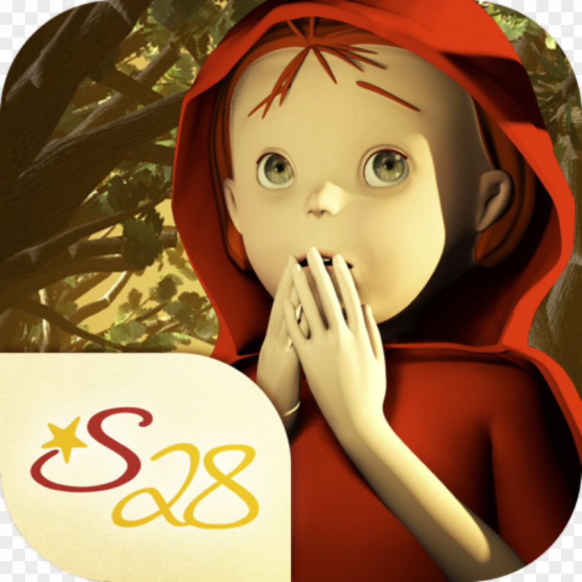 Red Riding Hood Cartoon Doll PNG