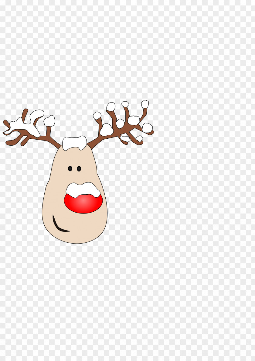 Reindeer Noses Cliparts Rudolph Clip Art PNG
