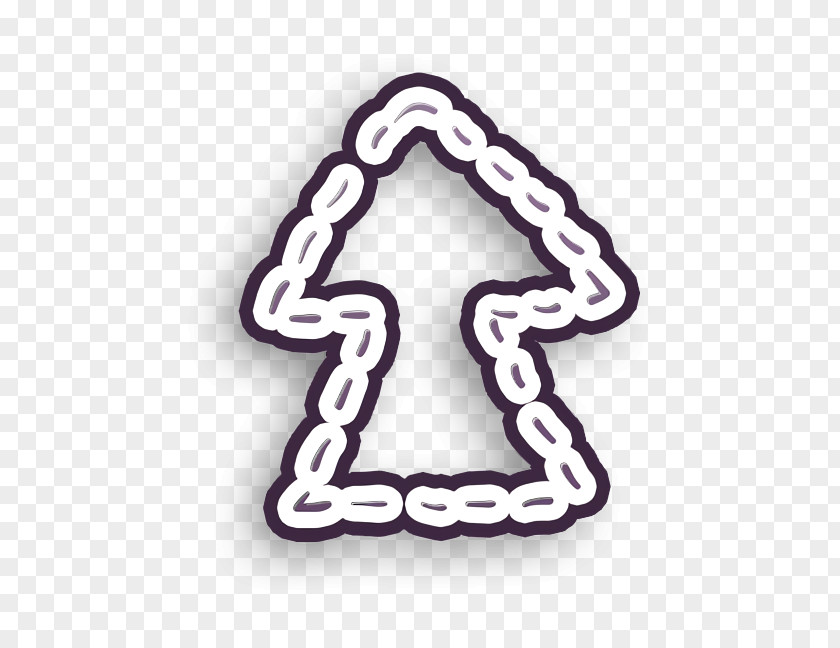 Up Arrow With Broken Line Icon Hand Drawn Arrows PNG