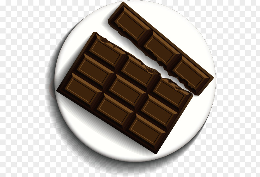 Vector Top View Chocolate Coffee Food PNG