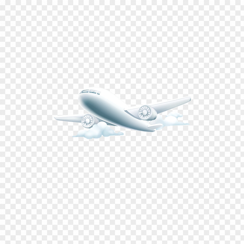 Cartoon Airplane Paper PNG