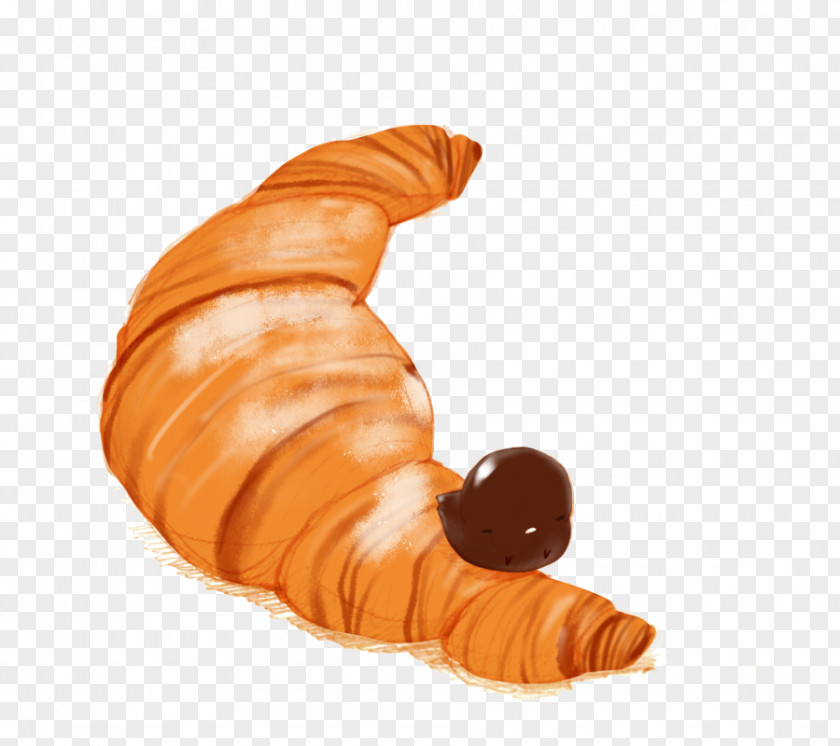 Croissants Chick Croissant Gyu-Kaku Illustration PNG