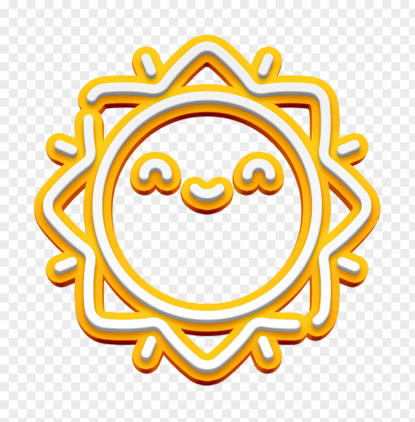 Hippies Icon Smile Sun PNG