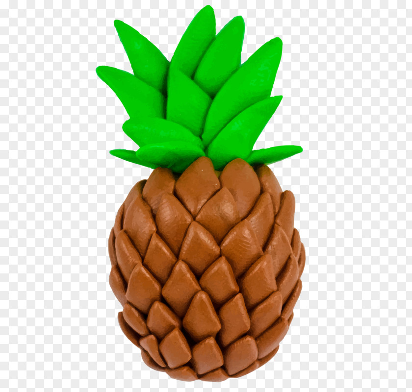 Pineapple Strawberry Plasticine Fruit Modelado Modelling Clay PNG